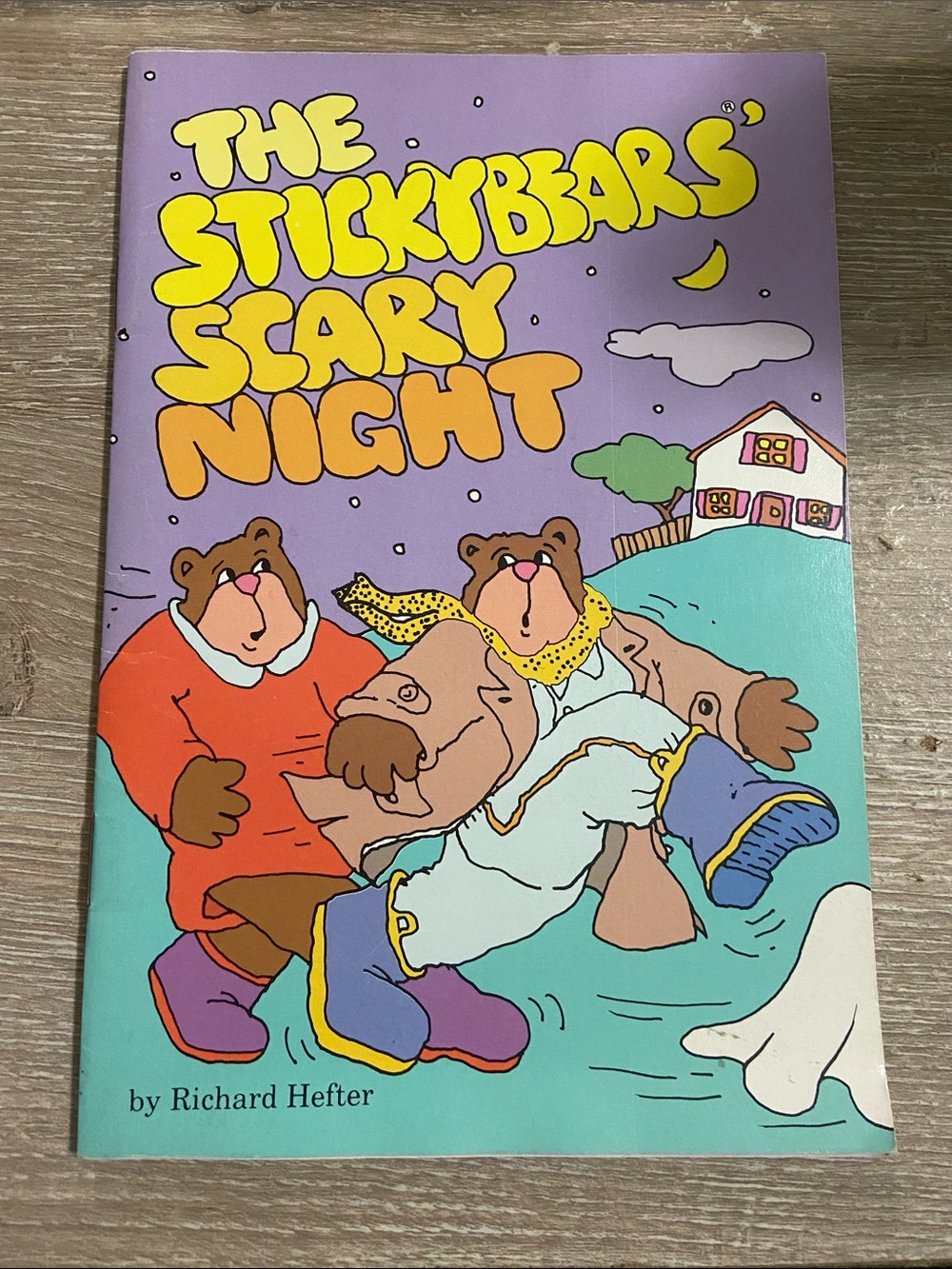 The Stickybear's Scary Night By Richard Hefter 1984 Paperback Optimum Resource